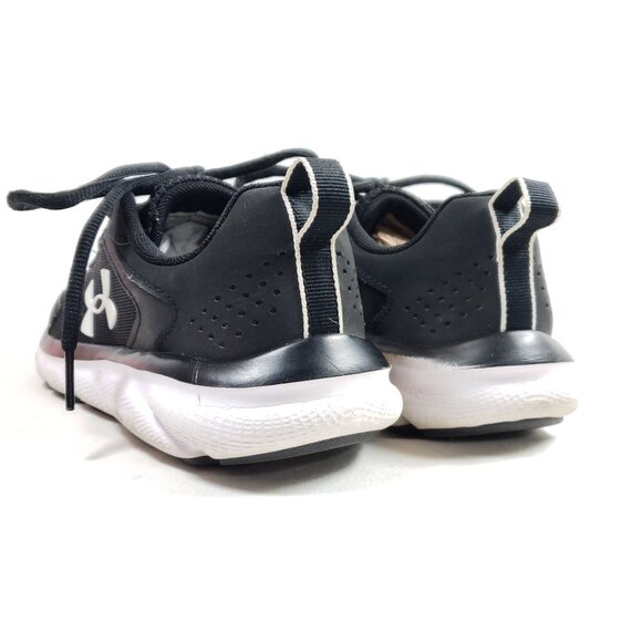 Under Armour Womens Size 7.5 Charged Deluxe Foam Athletic Shoes Black White - Picture 5 of 9